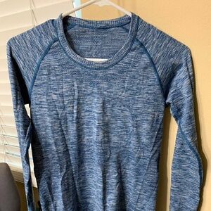 Lululemon Swiftly Tech Long Sleeve Heathered Teal